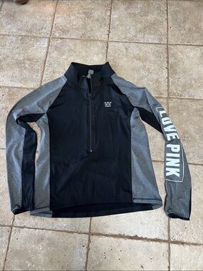 Victoria Secret Pink 1/2 Zip top